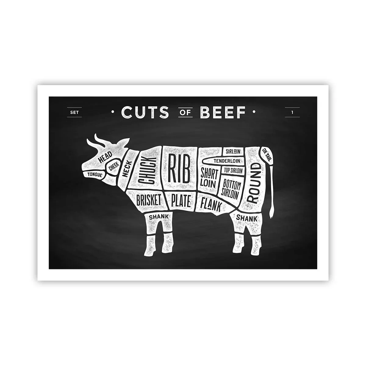 Plakat - Elementarz masarza - 91x61 cm