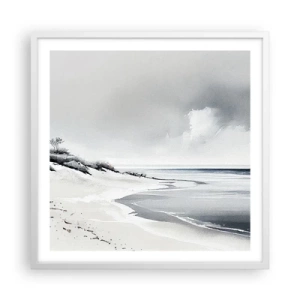 Plakat w białej ramie - Od zawsze razem - 60x60 cm