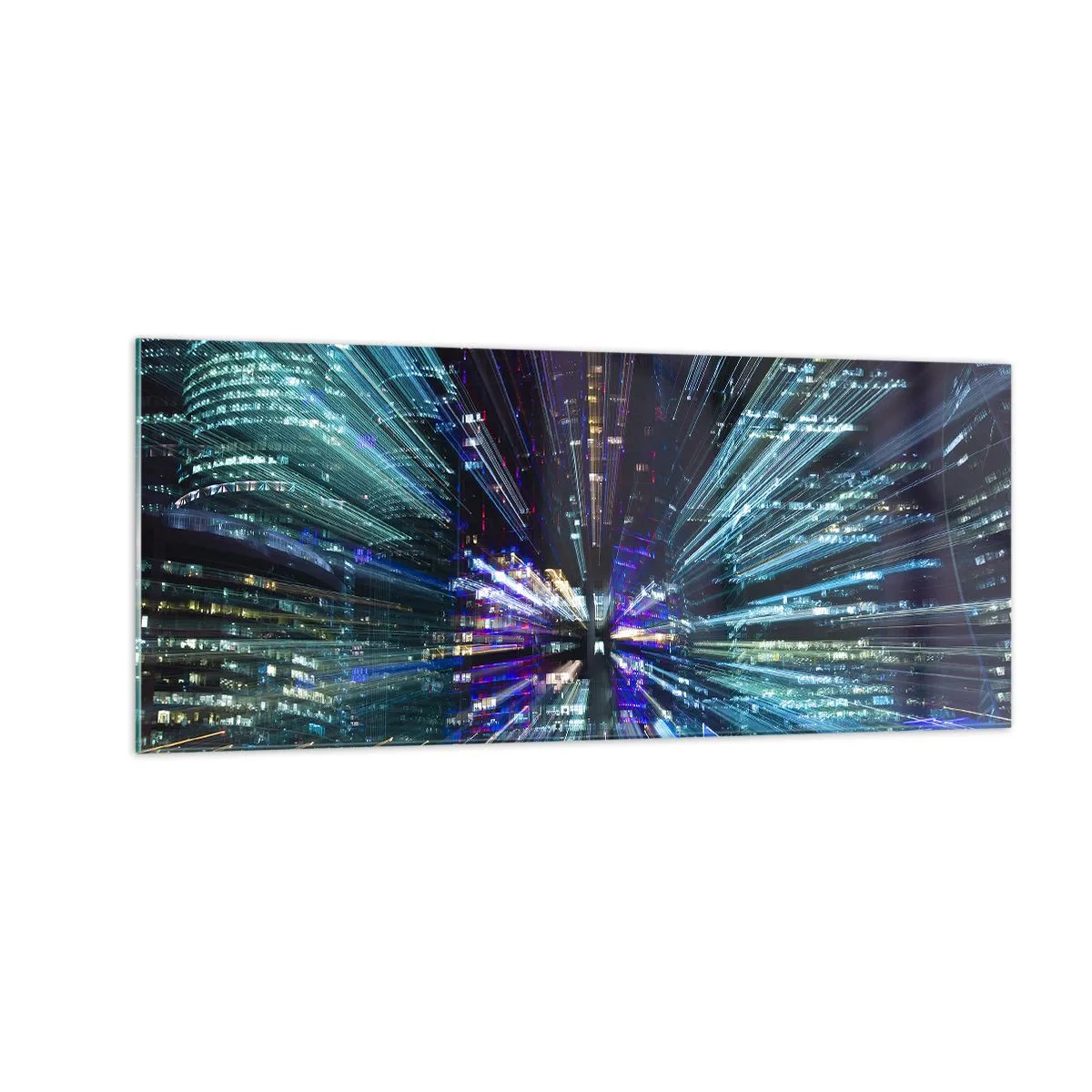 Obraz na szkle - Przejście w nadprzestrzeń - 100x40 cm