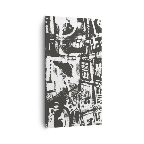 Obraz na płótnie - Porządek czy chaos? - 45x80 cm