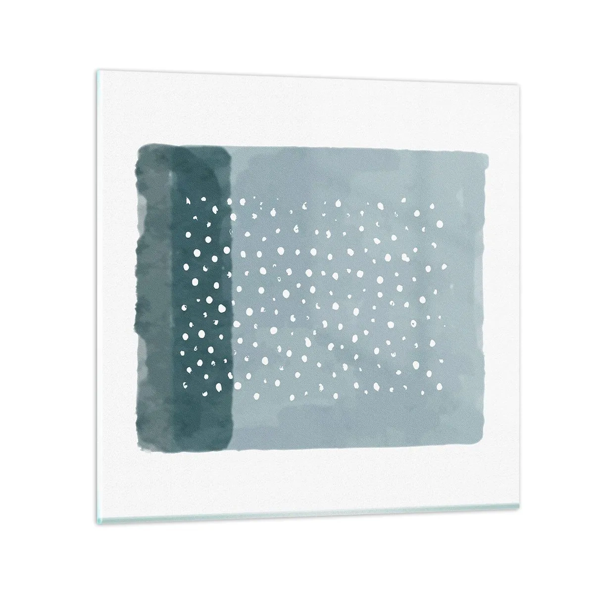 Obraz na szkle - Wyrosłe na błękicie - 50x50 cm