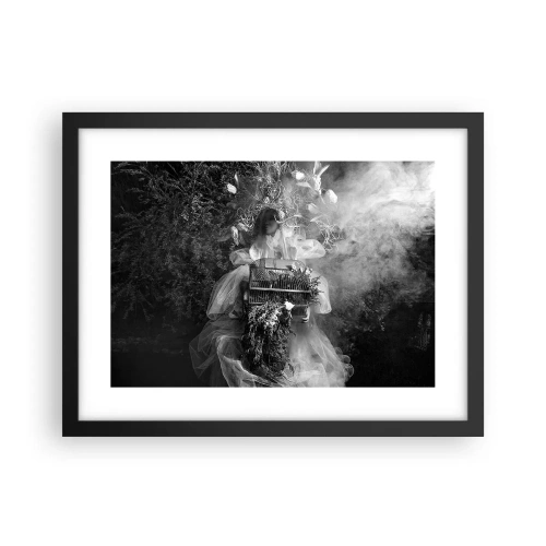 Plakat w czarnej ramie - Sama Matka – Natura - 40x30 cm