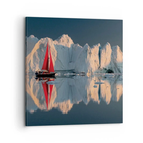Obraz na płótnie - Na krańcu świata - 70x70 cm