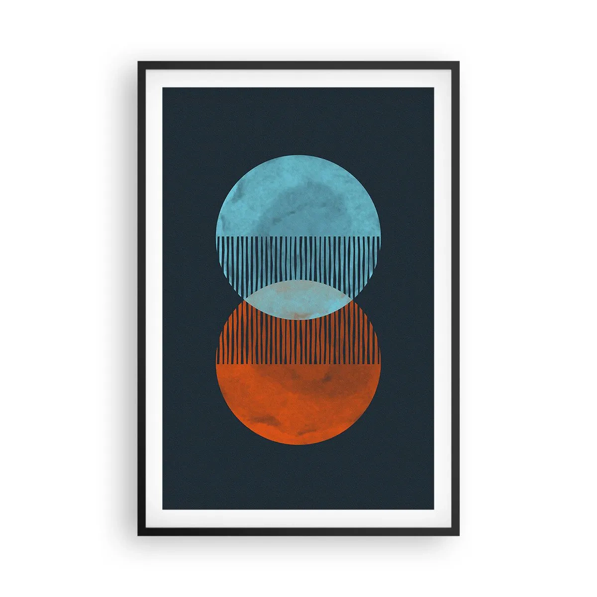 Plakat w czarnej ramie - Astronomiczna fantazja - 61x91 cm