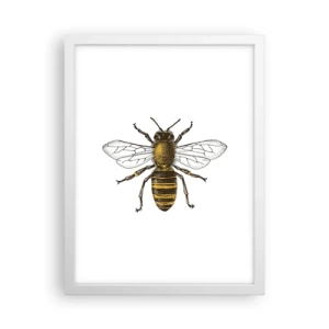 Plakat w białej ramie - Piękna i dobra - 30x40 cm