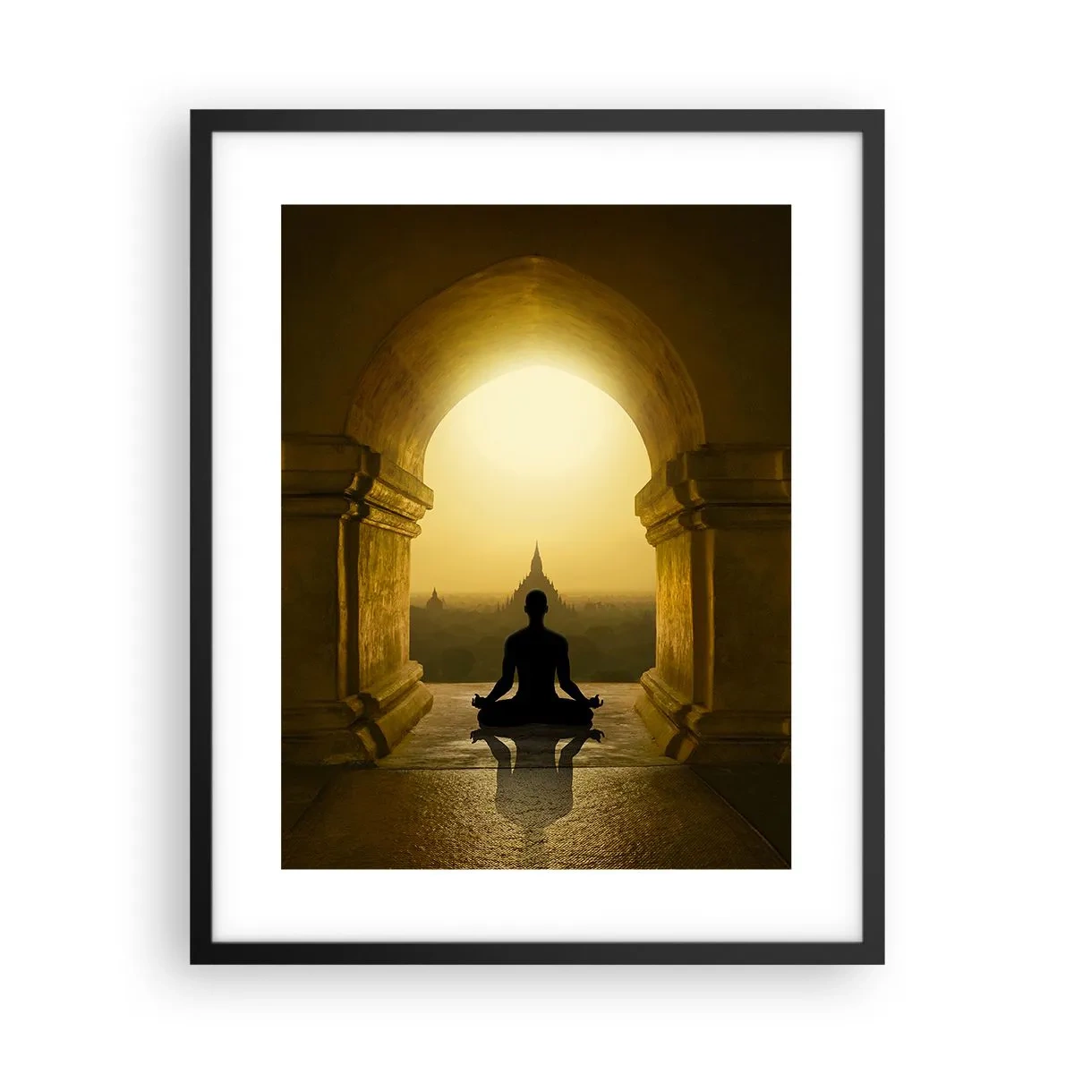 Plakat w czarnej ramie - Pełna harmonia - 40x50 cm