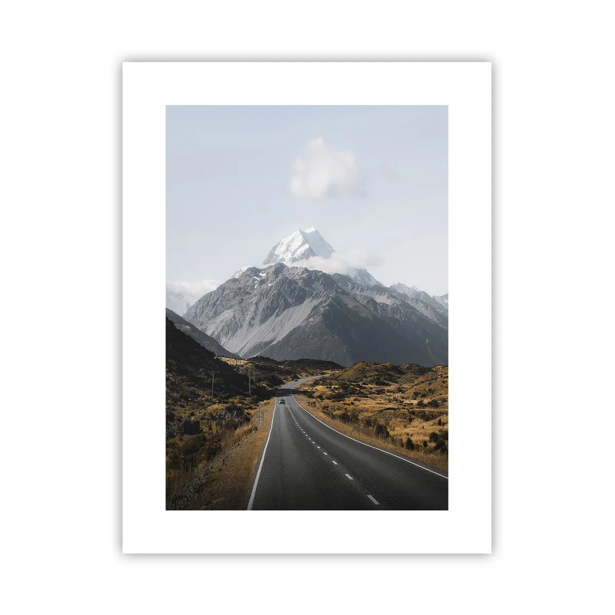 Plakat - Droga do serca gór - 30x40 cm