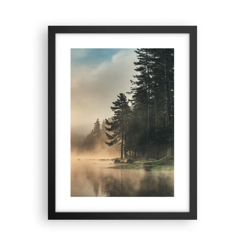 Plakat w czarnej ramie - Narodziny dnia - 30x40 cm
