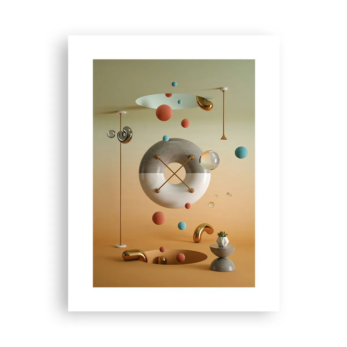 Plakat - Wszystko się zdarzyć może - 30x40 cm