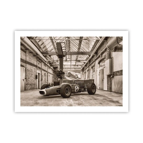 Plakat - Odpoczynek zwycięzcy - 70x50 cm