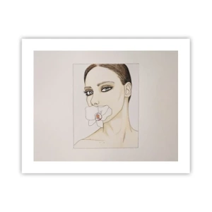 Plakat - Symbol elegancji i piękna - 50x40 cm