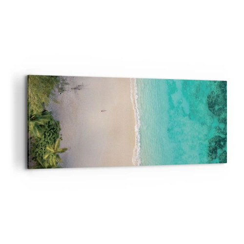 Obraz na płótnie - Rajska plaża - 100x40 cm