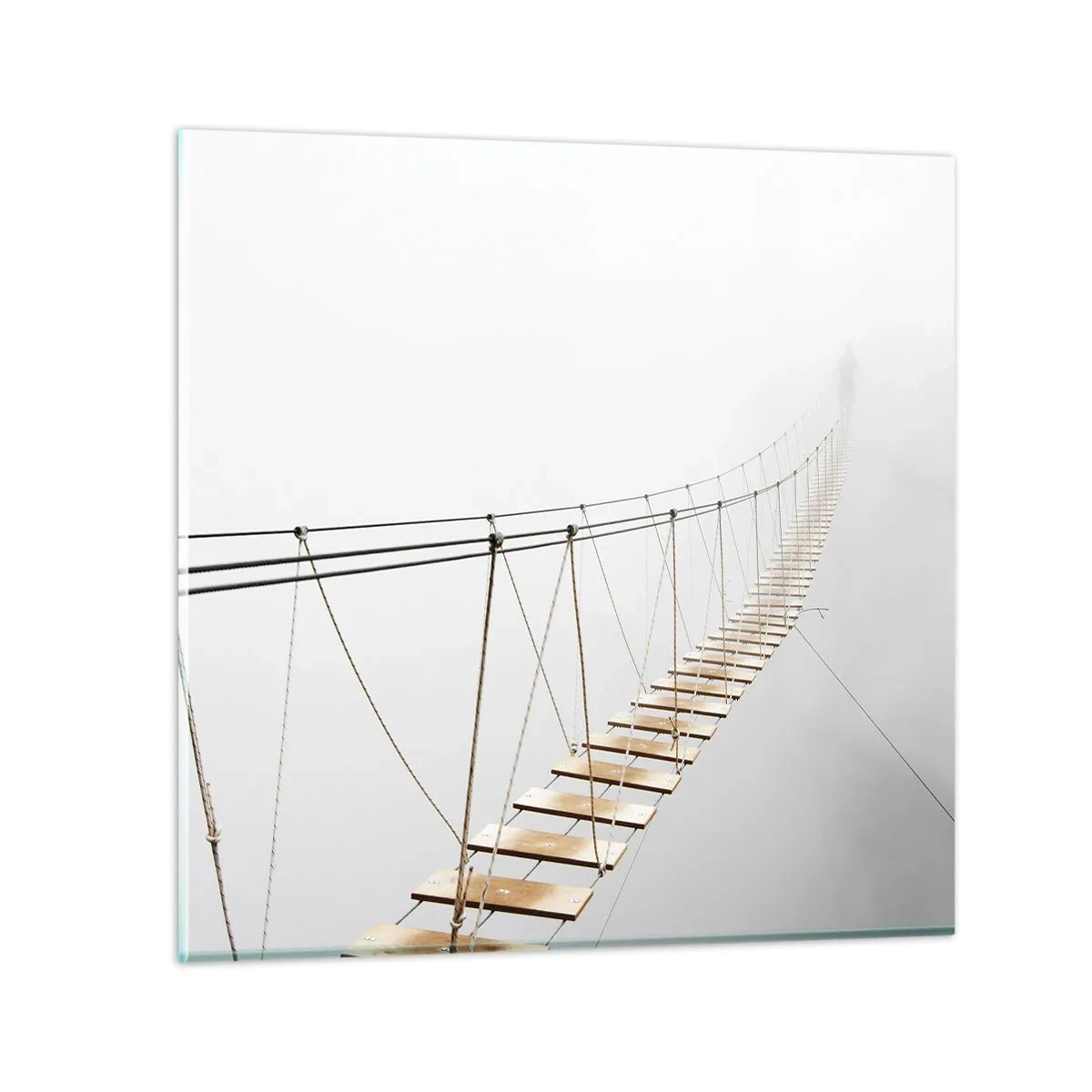 Obraz na szkle - Dokąd cię zaprowadzi? - 50x50 cm