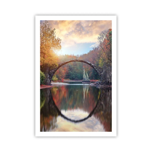 Plakat - Po drugiej stronie lustra - 61x91 cm