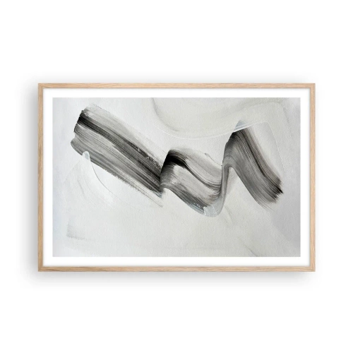 Plakat w ramie jasny dąb - Od niechcenia dla zabawy - 91x61 cm