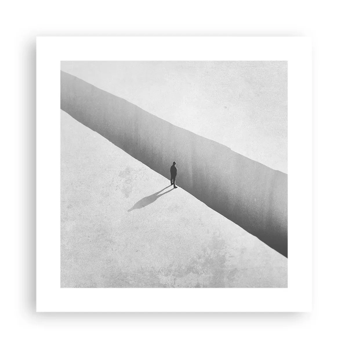 Plakat - Jasny cel - 40x40 cm