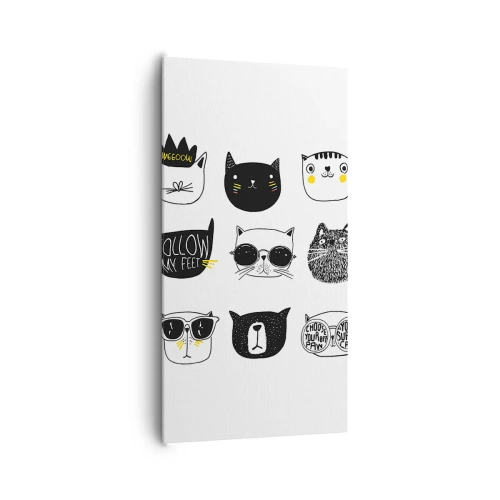 Obraz na płótnie - Każdy inny - 65x120 cm