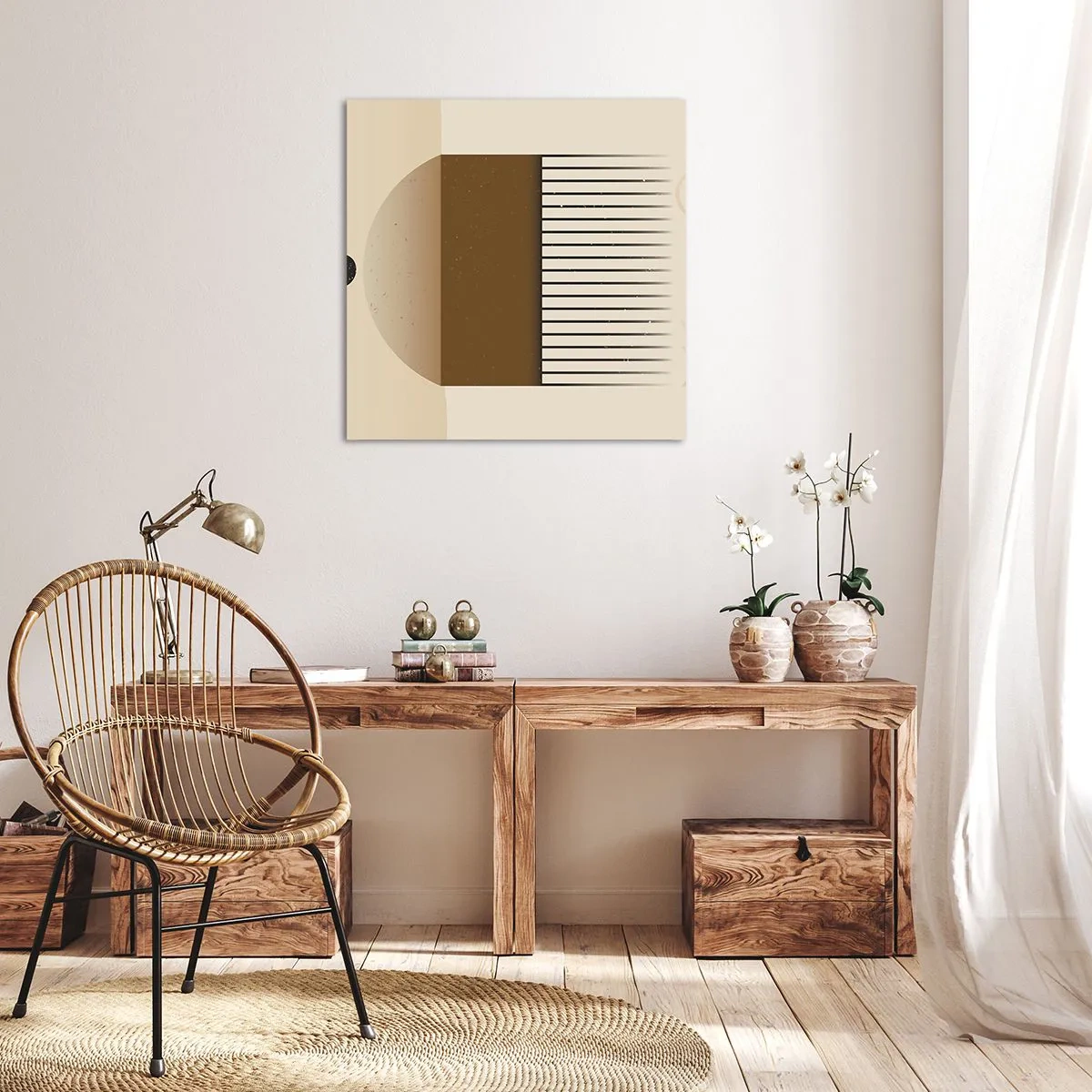 Obraz na płótnie - Różne stany - 70x70 cm