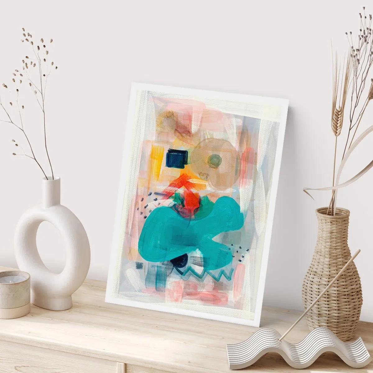 Plakat - Kolorowa gra - 61x91 cm