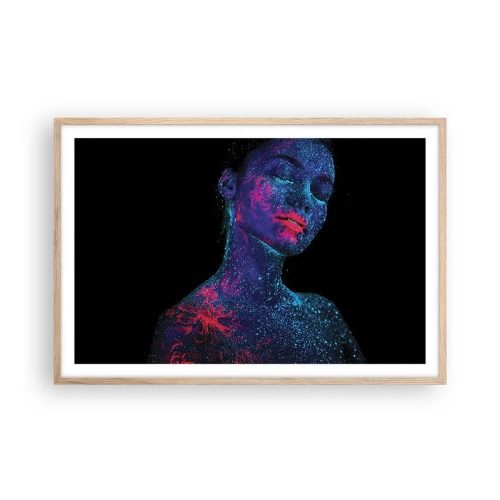 Plakat w ramie jasny dąb - W gwiezdnym pyle - 91x61 cm