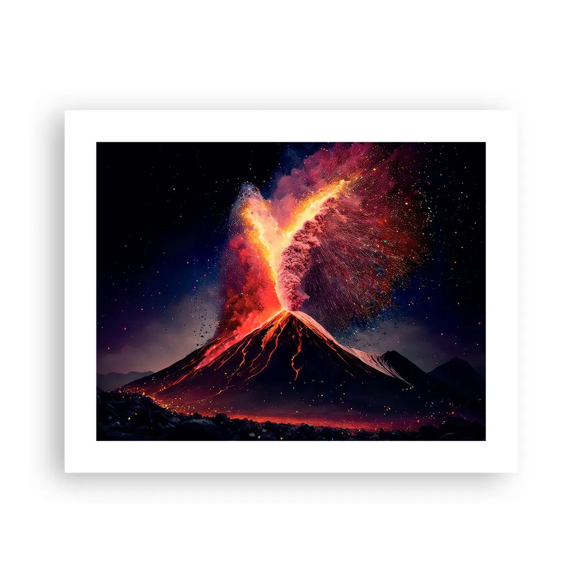 Plakat - Piękno i groza - 50x40 cm