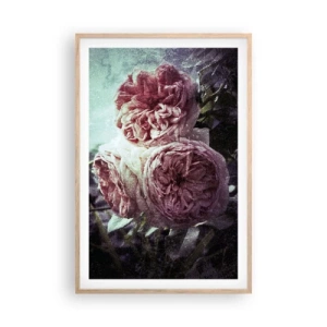 Plakat w ramie jasny dąb - W romantycznym klimacie - 61x91 cm