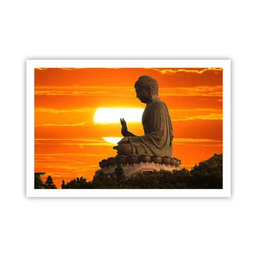 Plakat - Bez strachu przed światem - 91x61 cm