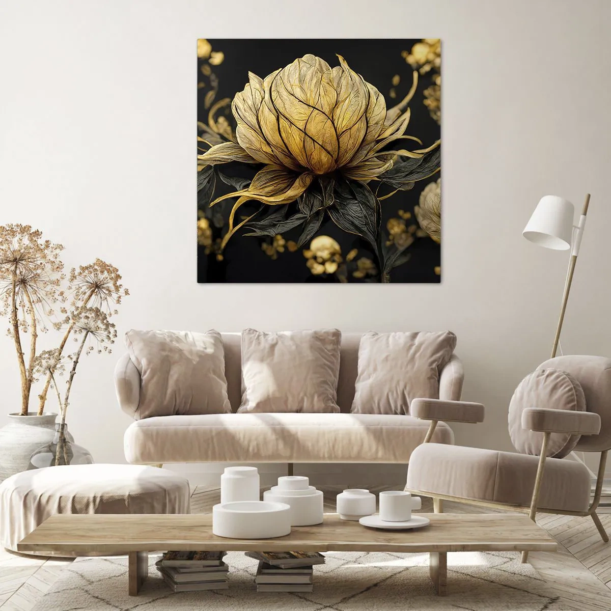 Obraz na płótnie - Subtelna kruchość - 60x60 cm