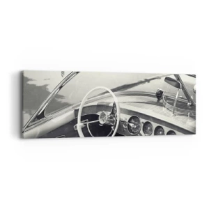 Obraz na płótnie - Pogoda dla bogaczy - 90x30 cm