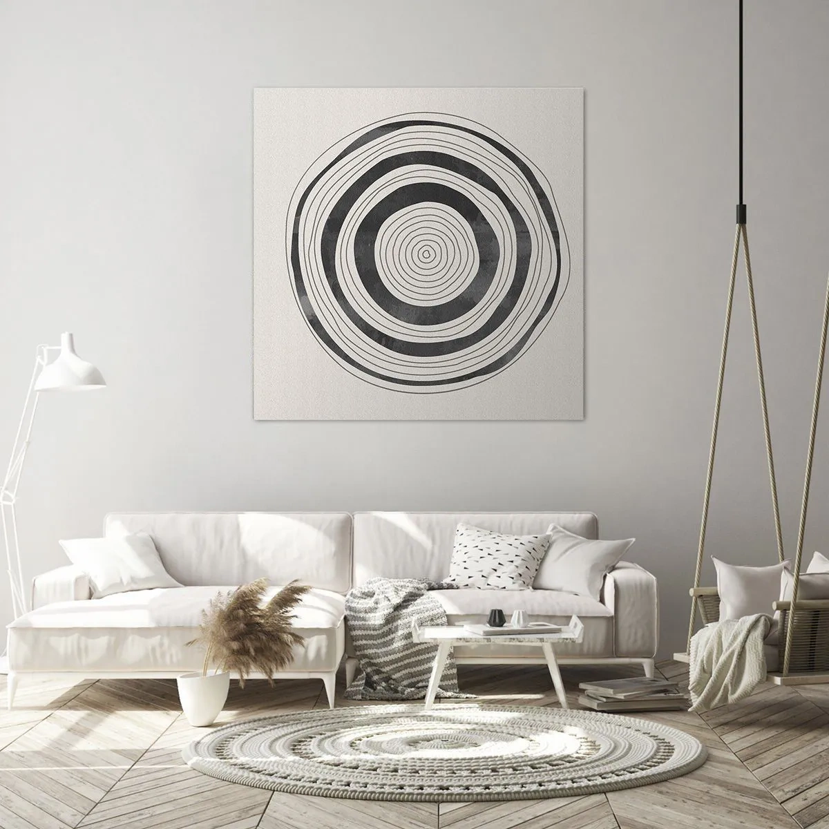 Obraz na płótnie - Ważne to co pomiędzy - 60x60 cm