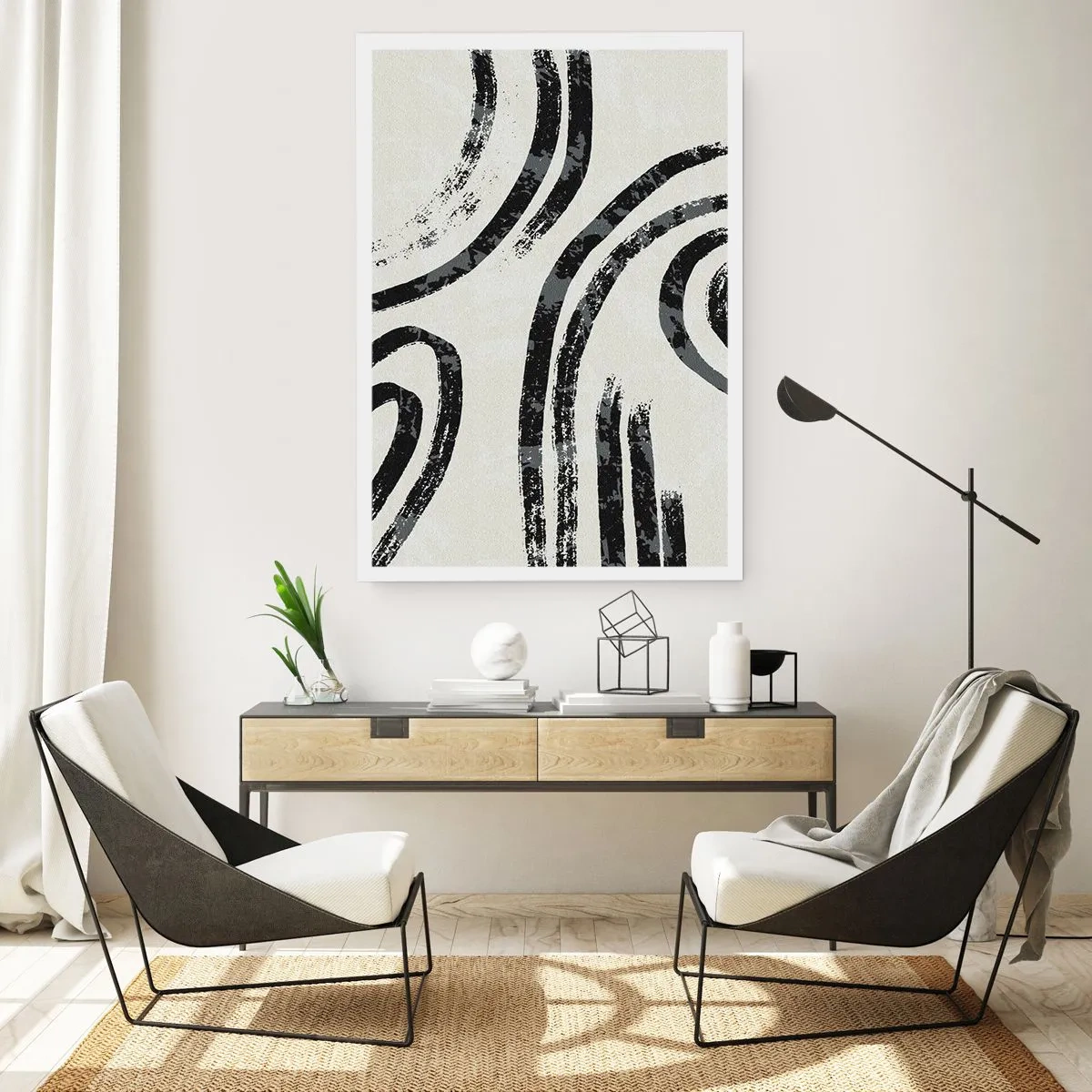 Plakat - W pół zatrzymany - 70x100 cm