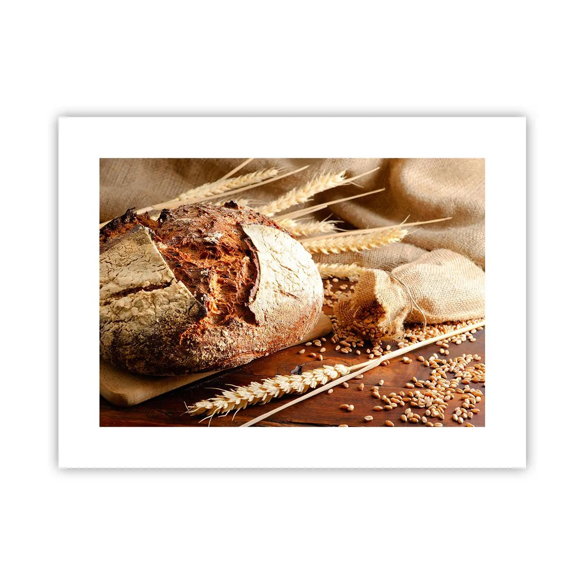 Plakat - Apetyczny, wonny, chrupiący - 40x30 cm