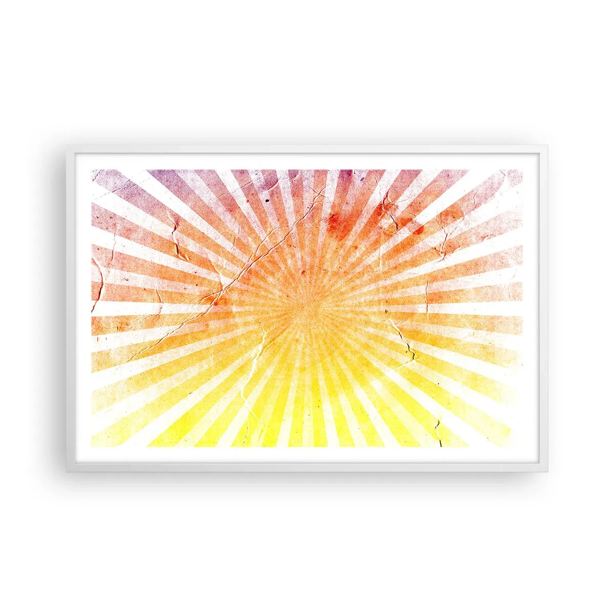 Plakat w białej ramie - Wschody i zachody - 91x61 cm