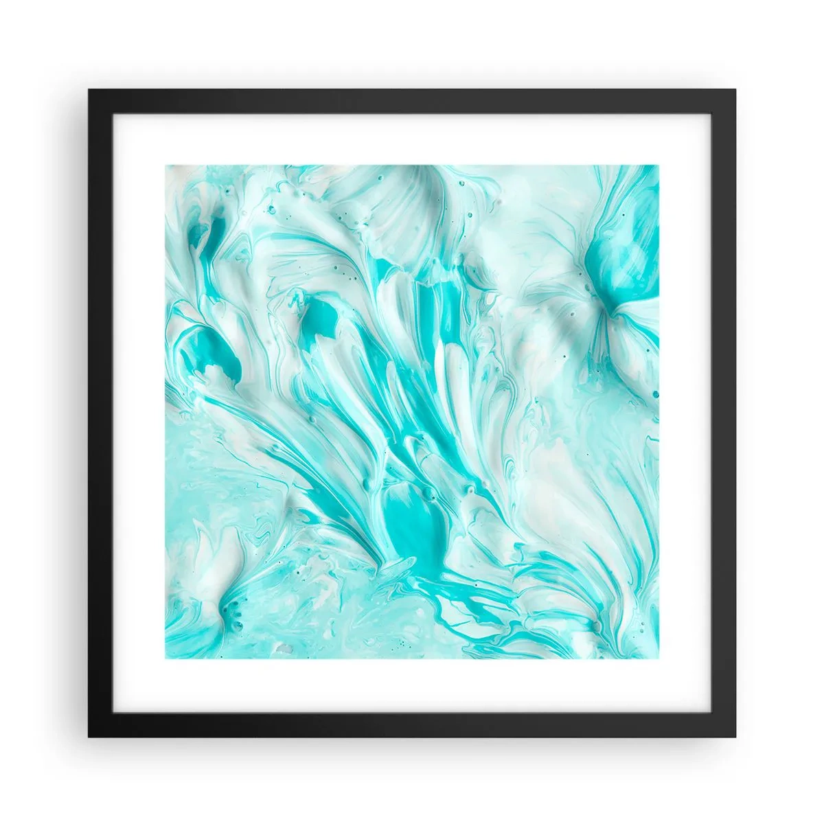 Plakat w czarnej ramie - Na zawsze razem - 40x40 cm