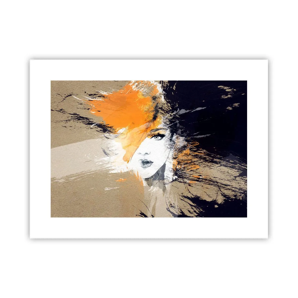 Plakat - I staje się światło - 40x30 cm
