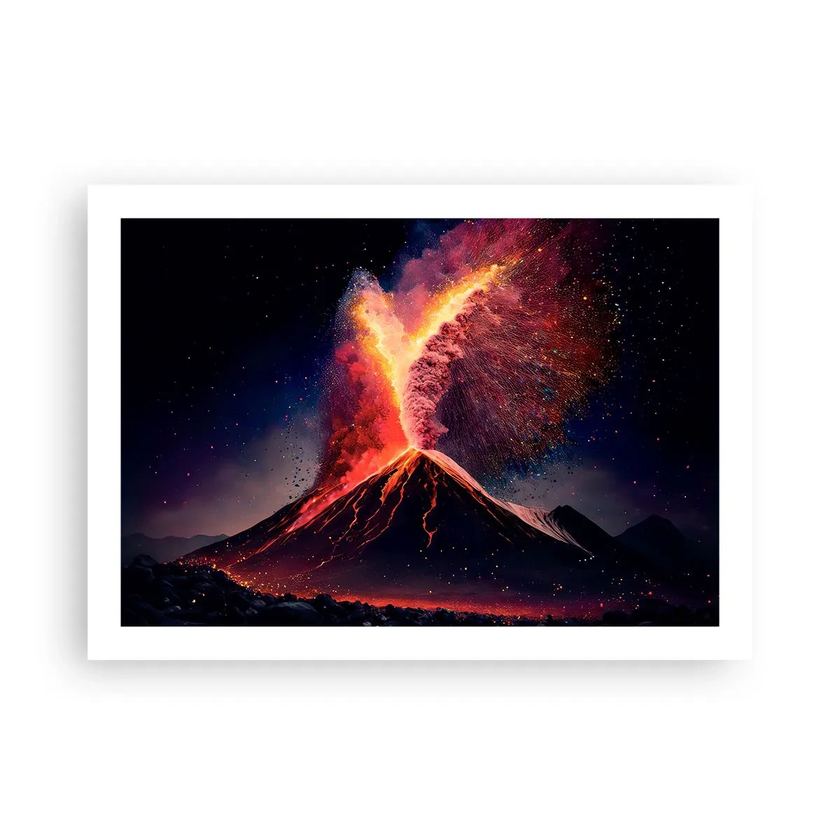 Plakat - Piękno i groza - 70x50 cm