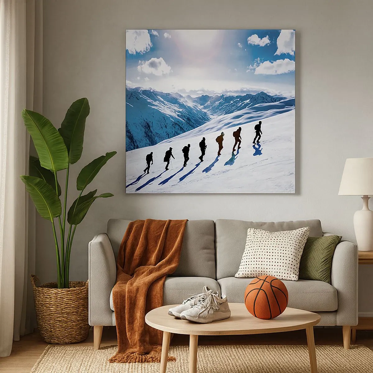 Obraz na płótnie - Drużyna zdobywców - 30x30 cm