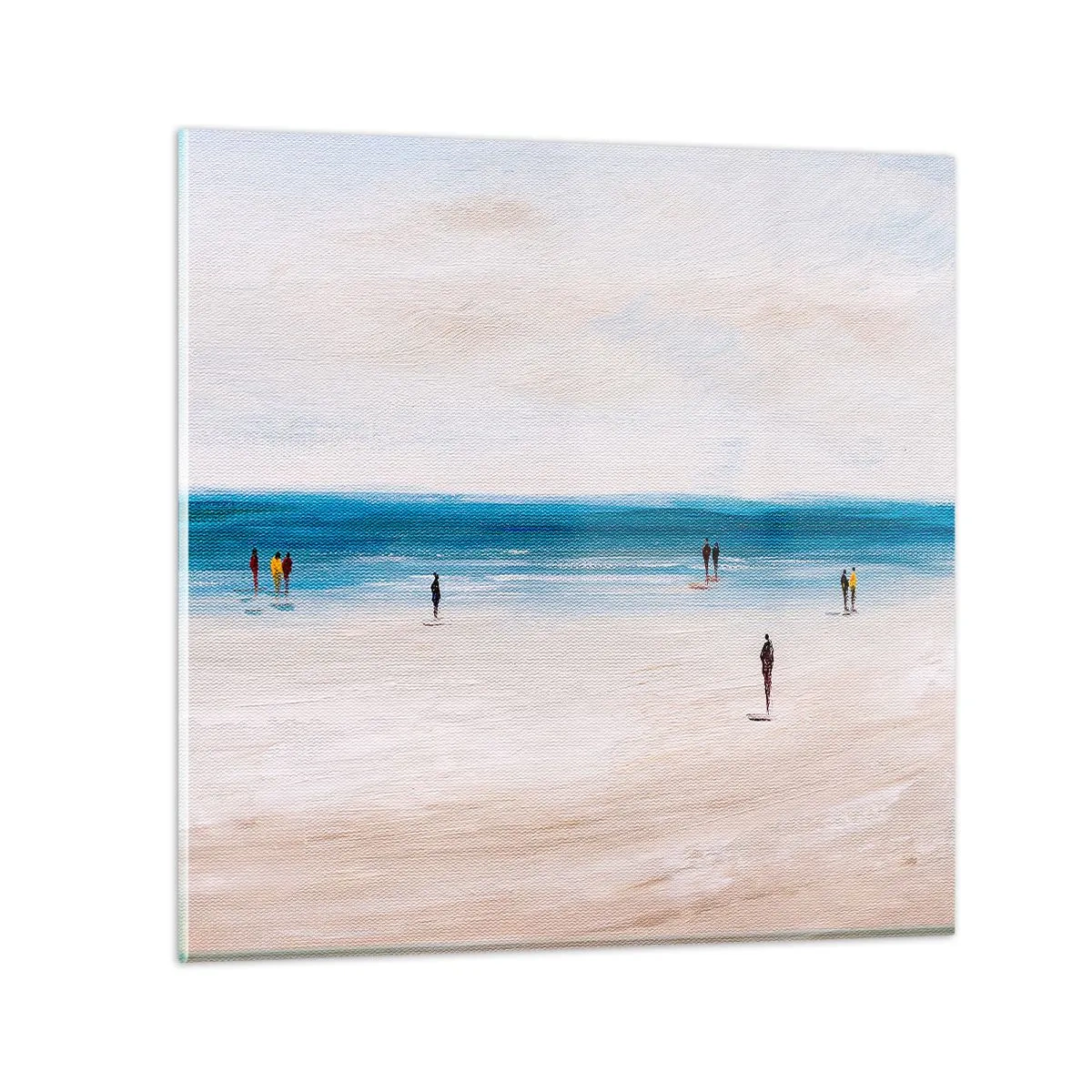 Obraz na szkle - Naturalna potrzeba - 40x40 cm