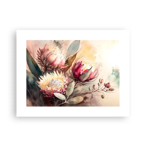 Plakat - Z profilu i en face - 40x30 cm