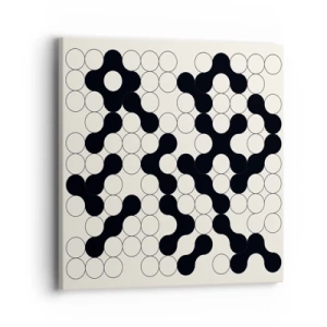 Obraz na płótnie - Chińska gra – wariacja - 40x40 cm