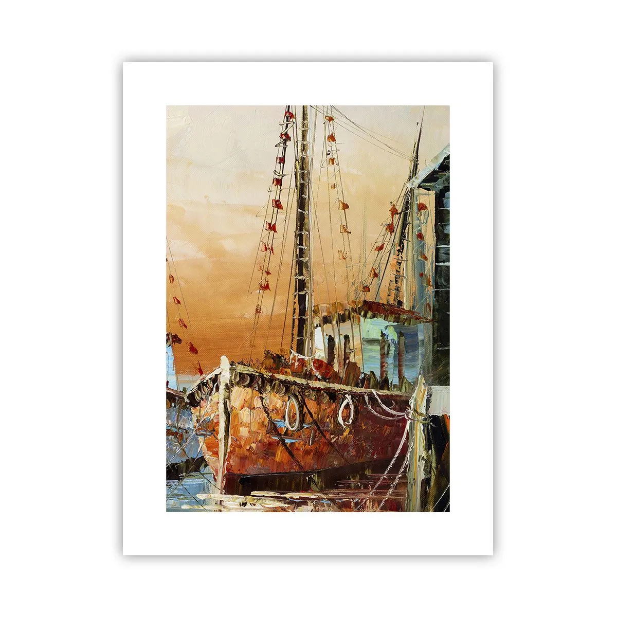 Plakat - Spokojny powrót - 30x40 cm