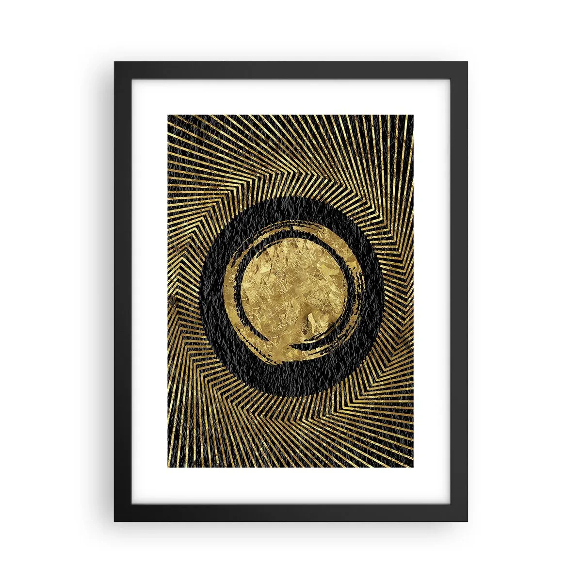 Plakat w czarnej ramie - Kompozycja glamour - 30x40 cm