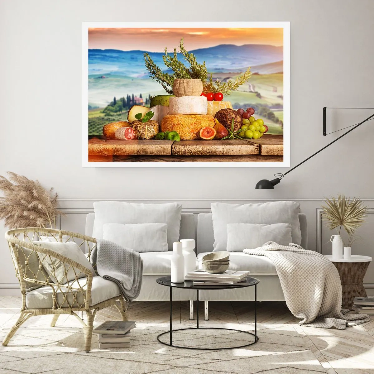 Plakat - Włoska radość życia - 70x50 cm