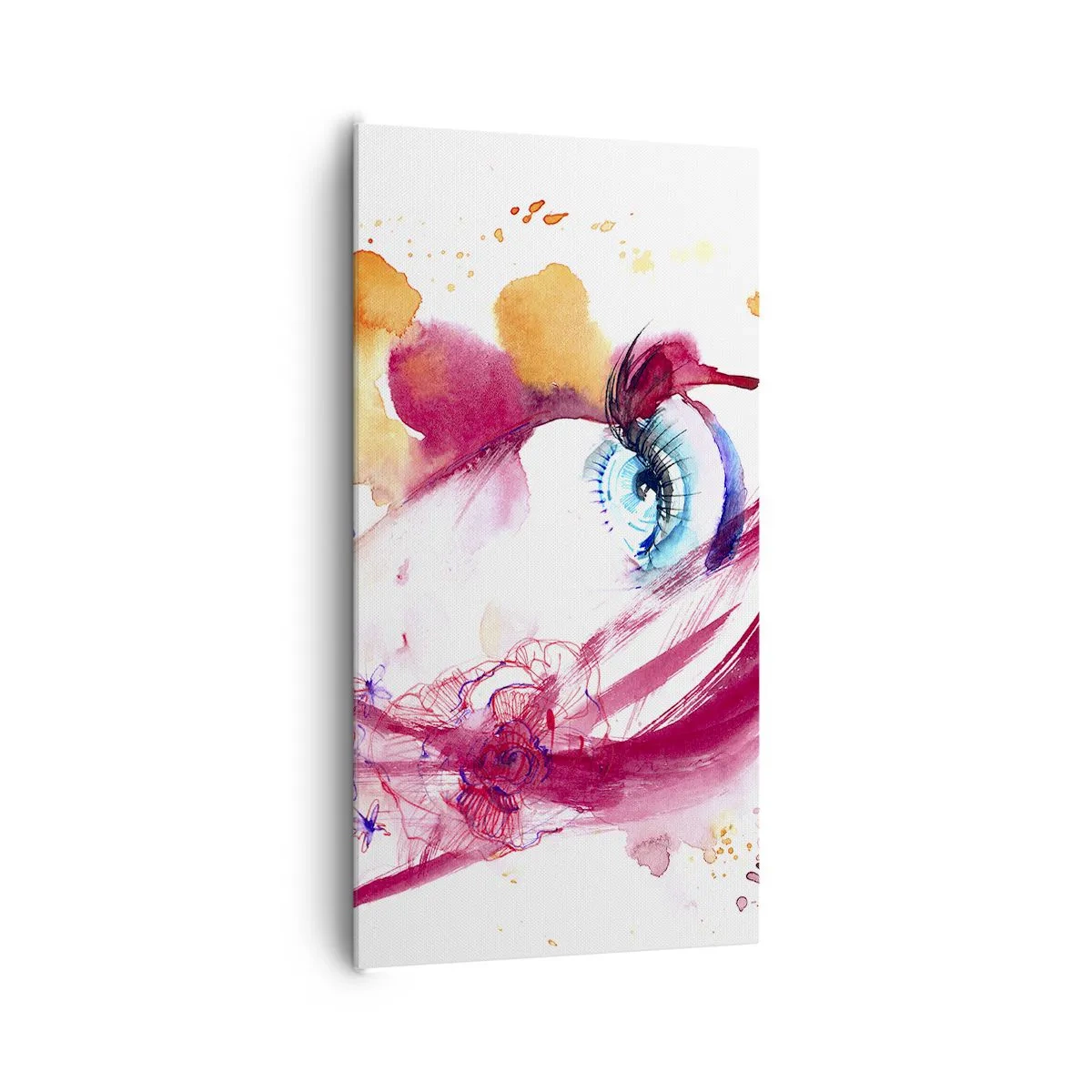 Obraz na płótnie - W bliskości świat rozkwita - 65x120 cm