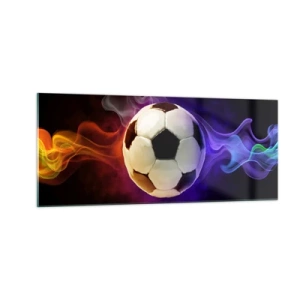 Obraz na szkle - Magiczna moc gry - 100x40 cm