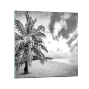 Obraz na szkle - Gdy tęsknisz do samotności… - 50x50 cm