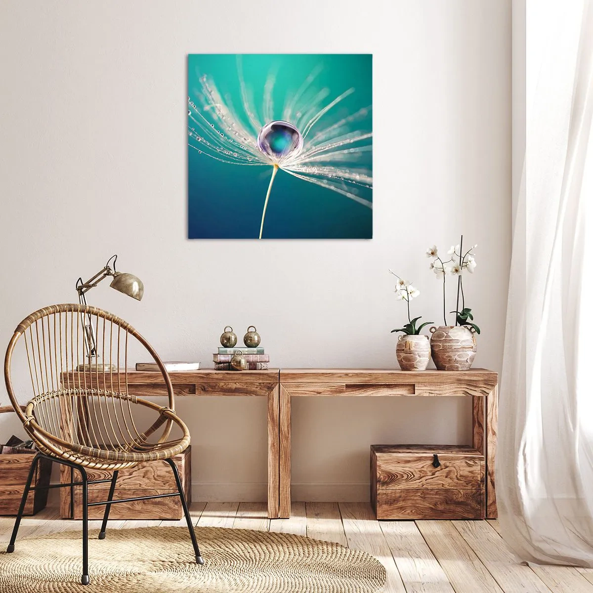 Obraz na płótnie - Mistyczna chwila - 60x60 cm