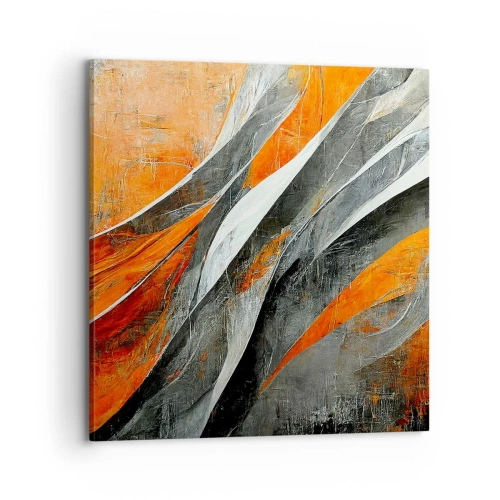 Obraz na płótnie - Żar i chłód - 70x70 cm