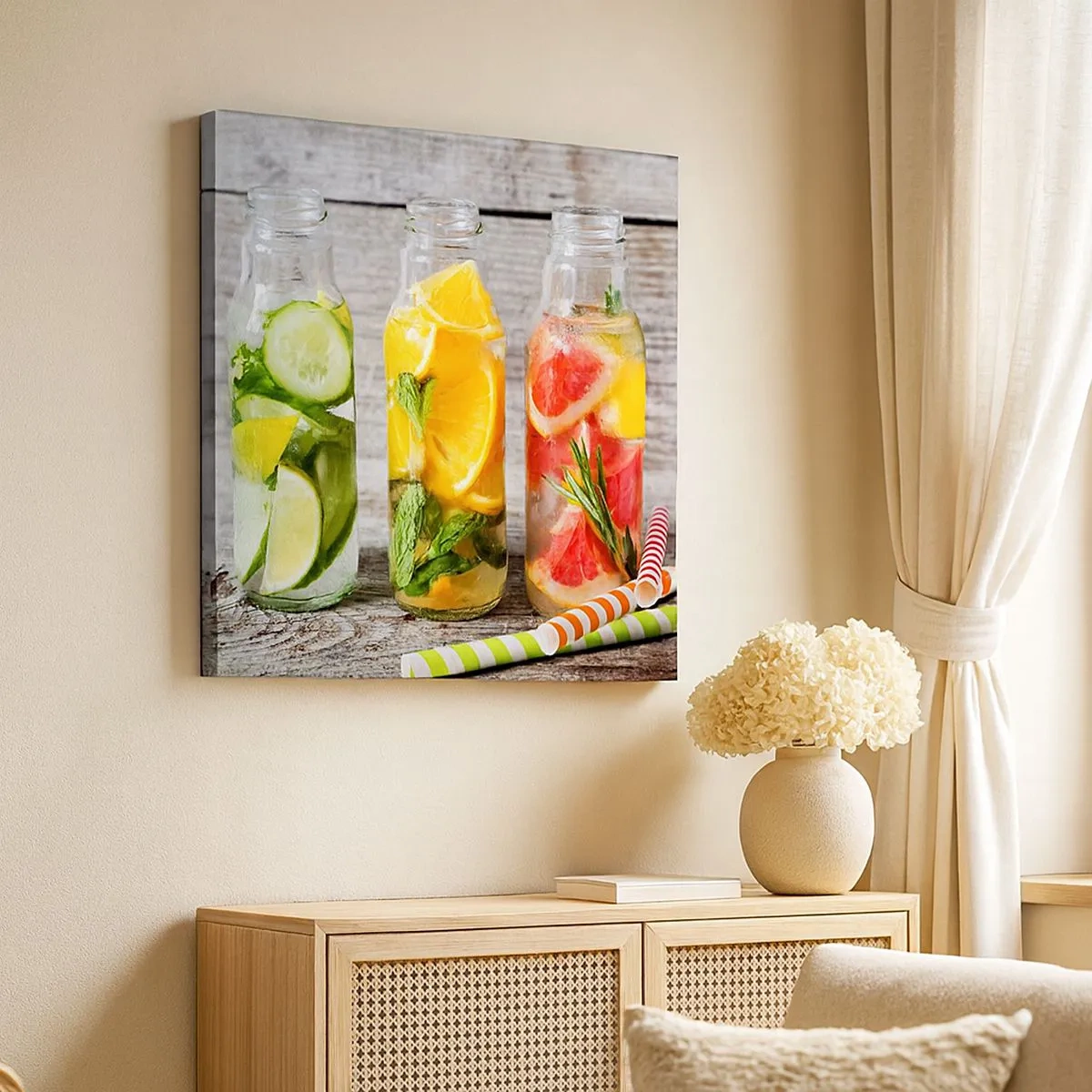 Obraz na płótnie - Zdrowe z natury - 30x30 cm