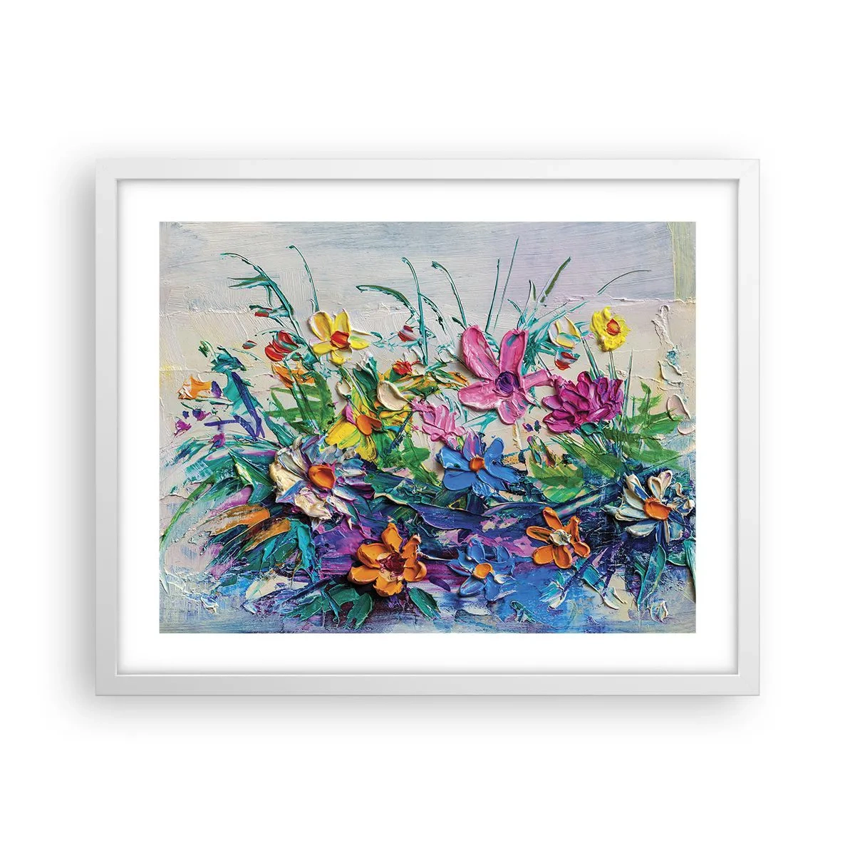 Plakat w białej ramie - Wcale nie-martwa natura - 50x40 cm